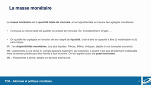 SE02 TD06 - Monnaie