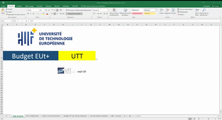 EUt+ Répartition du budget FR